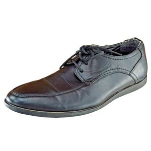 MARCO Vitale Shoes Size 8.5 M Black Deby Oxfords Leather Men‎ 33019